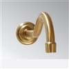 Fontana Antique Commercial Brushed Gold Wall Mount Touchless Commercial Automatic Sensor Faucet